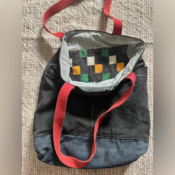 Patchwork bag small tote - Picture 1 of 4